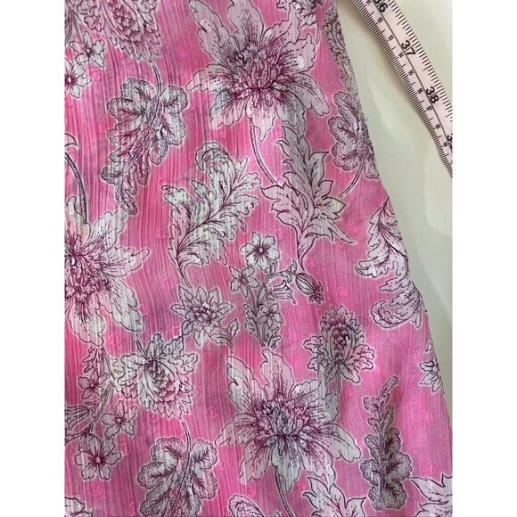 Taylor Dress Size 10 One Shoulder Floral Flowy Party Wedding - Picture 11 of 13